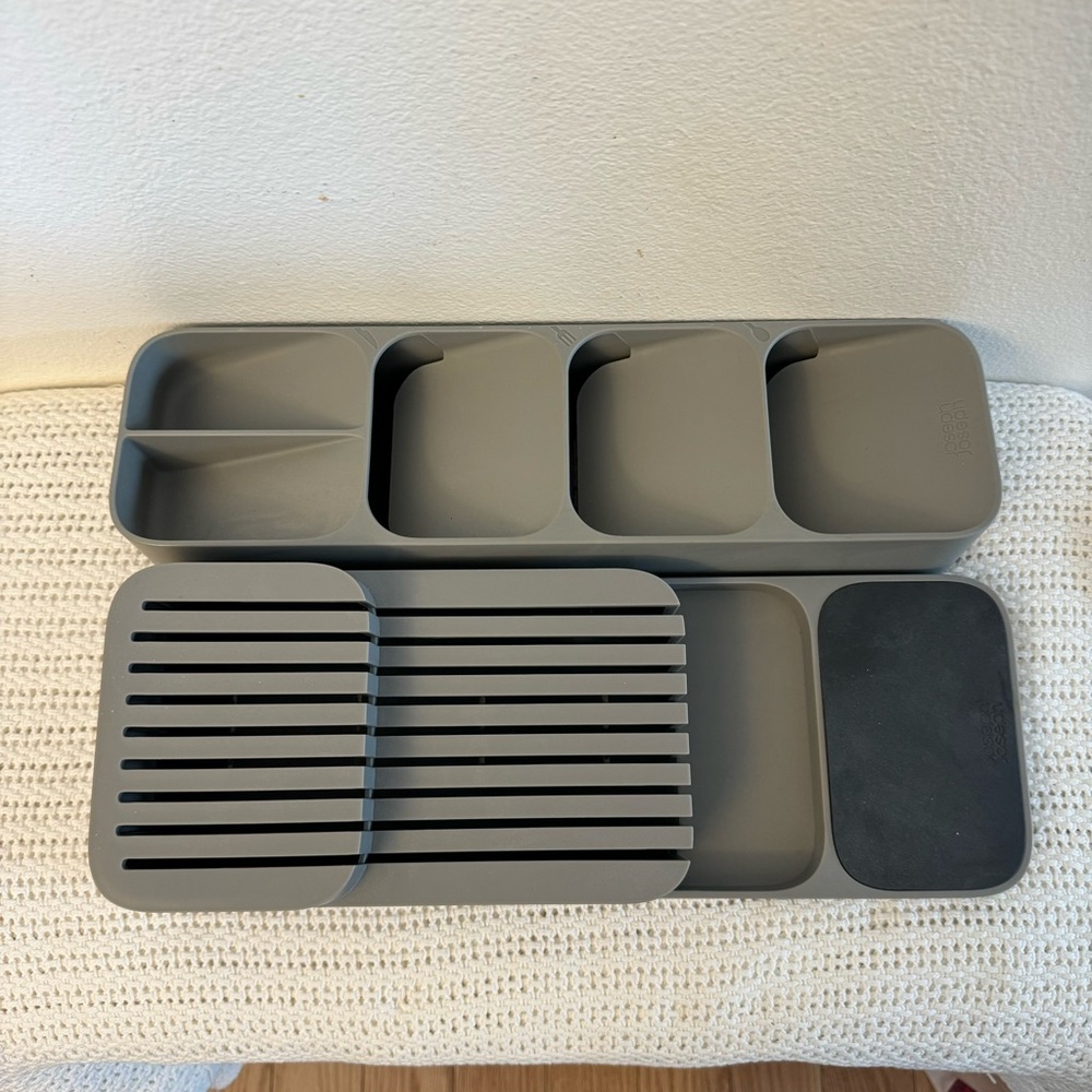 Udesor Gray Desk Organizer Set of 2